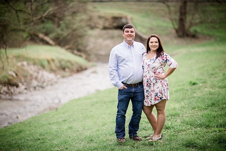 Hand on hip at this Norris Dam Engagement Photos by Knoxville Wedding Photographer, Amanda May Photos.