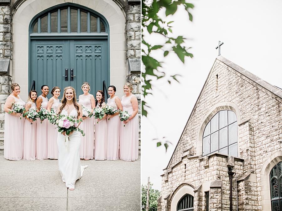 Highland Baptist Church at this The Olmsted Wedding by Knoxville Wedding Photographer, Amanda May Photos.