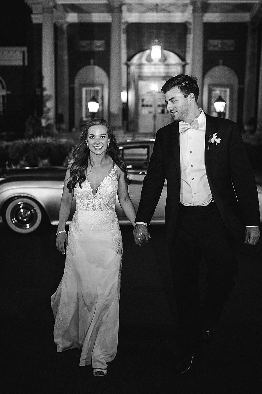 Night portraits at this The Olmsted Wedding by Knoxville Wedding Photographer, Amanda May Photos.
