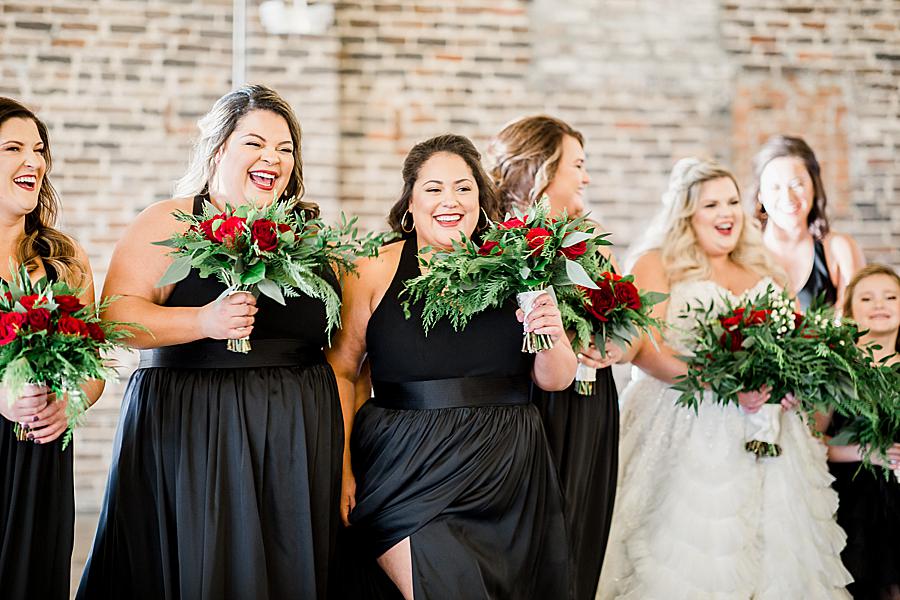 Laughing at this The Press Room Wedding by Knoxville Wedding Photographer, Amanda May Photos.