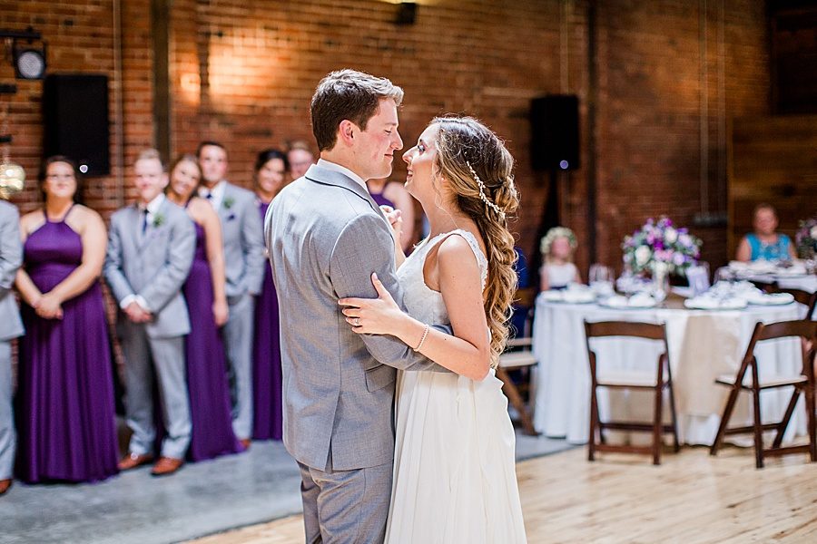 First dance by Knoxville Photographer, Amanda May Photos.
