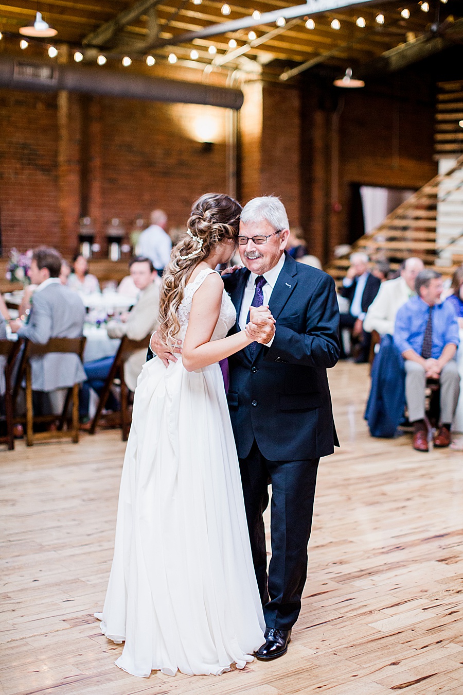 Daddy daughter first dance by Knoxville Photographer, Amanda May Photos.