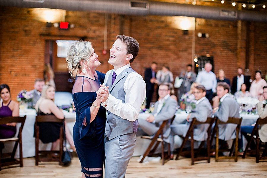 Mother son first dance by Knoxville Photographer, Amanda May Photos.