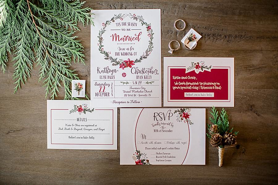 Flat lay at this The Foundry Wedding by Knoxville Wedding Photographer, Amanda May Photos.