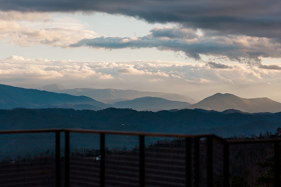 smoky mountain view from the trillium venue