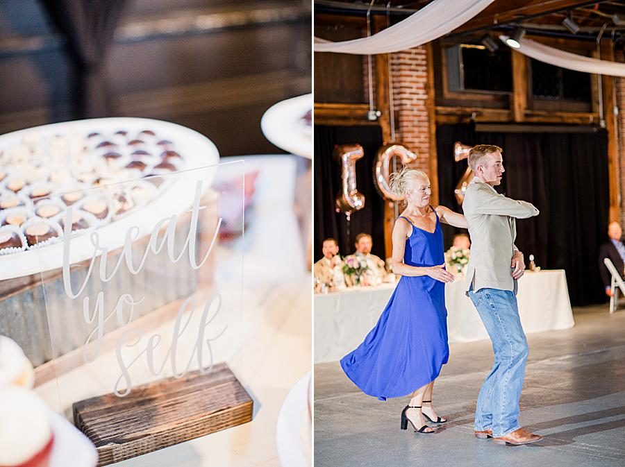 Reception details at this Dayton wedding by Knoxville Wedding Photographer, Amanda May Photos.