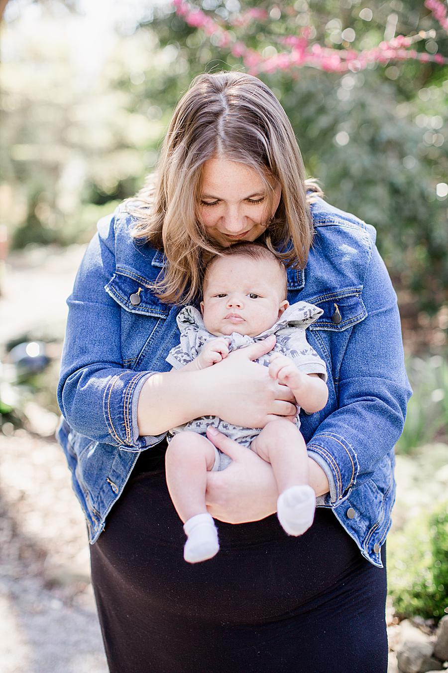 Jean jacket at this Hope Resource Session by Knoxville Wedding Photographer, Amanda May Photos.