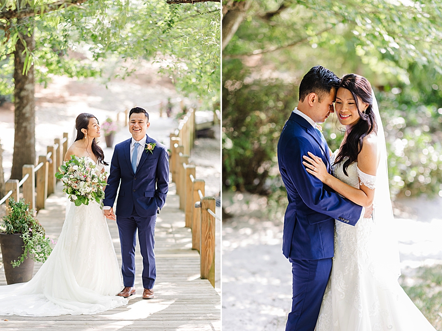 bride and groom portraits at this vietnamese wedding