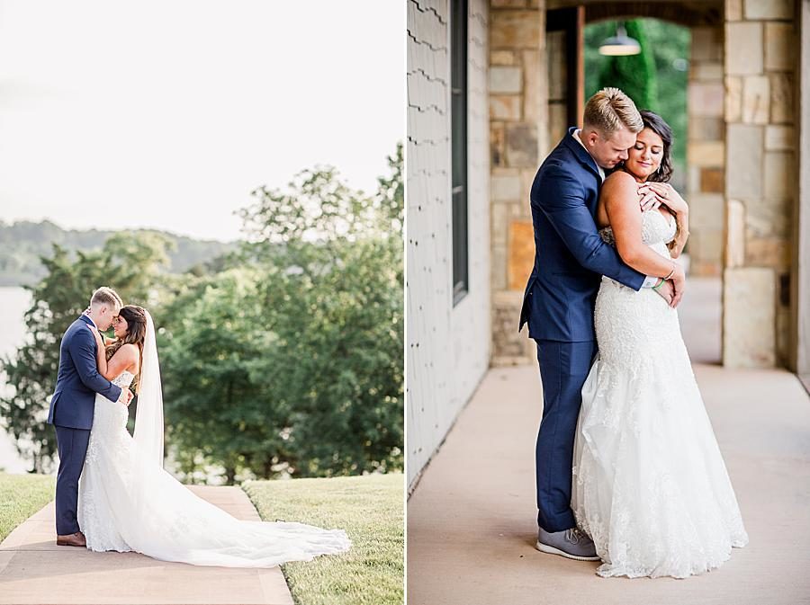 Mr. and Mrs. at this WindRiver Wedding Day by Knoxville Wedding Photographer, Amanda May Photos.