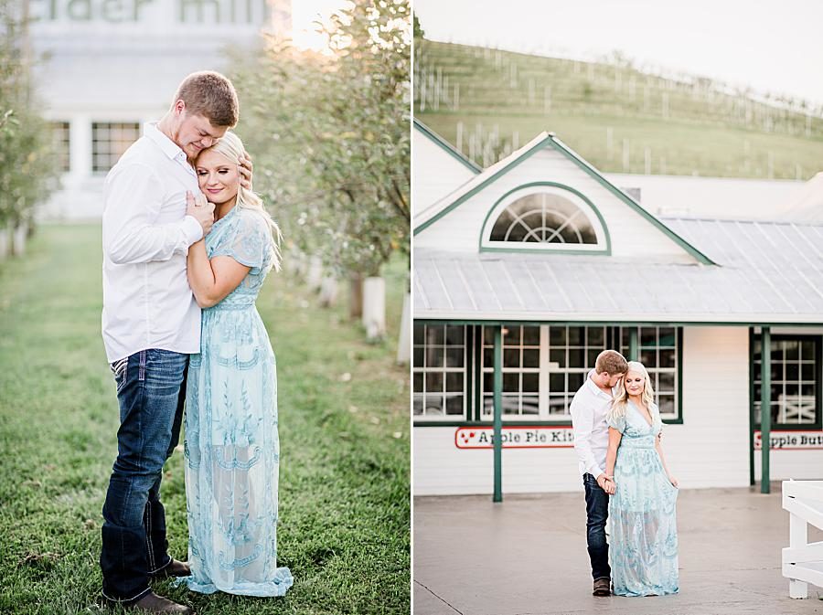Candy store at this Apple Barn engagement by Knoxville Wedding Photographer, Amanda May Photos.