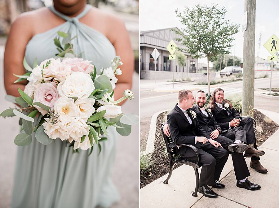 bridesmaid bouquet by associate photographer