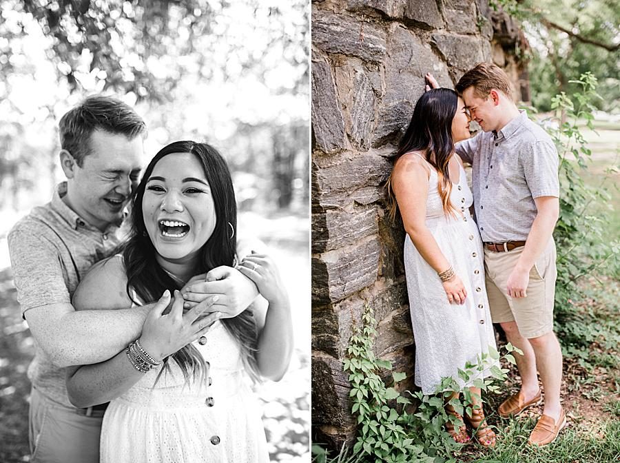 Black and white by Knoxville Wedding Photographer, Amanda May Photos.