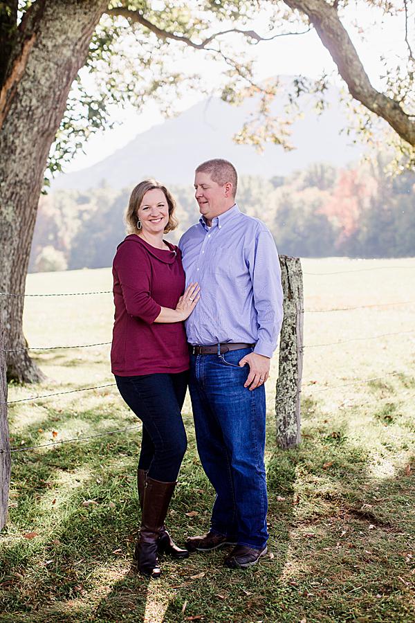 couple at Cades Cove family