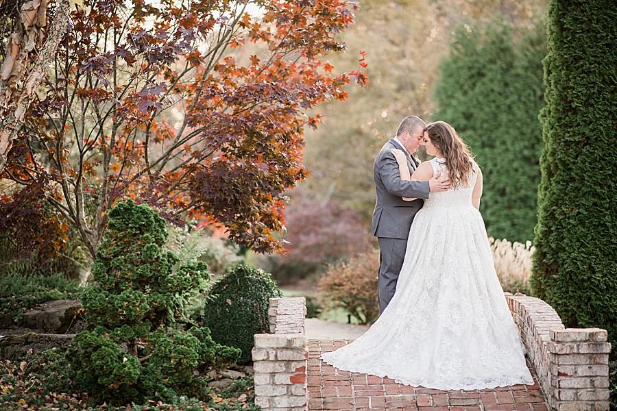 Brick path at this Wedding at Castleton Farms by Knoxville Wedding Photographer, Amanda May Photos.