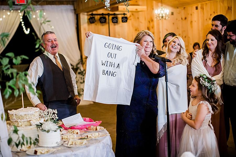 Going out with a bang by Knoxville Wedding Photographer, Amanda May Photos.