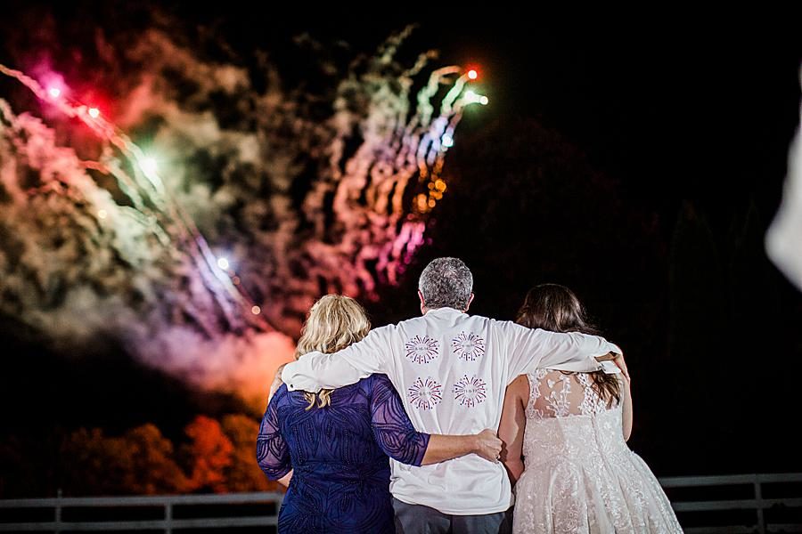 Fireworks by Knoxville Wedding Photographer, Amanda May Photos.