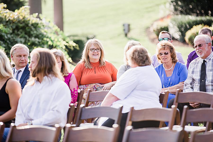 Guests before ceremony at castleton vow renewal