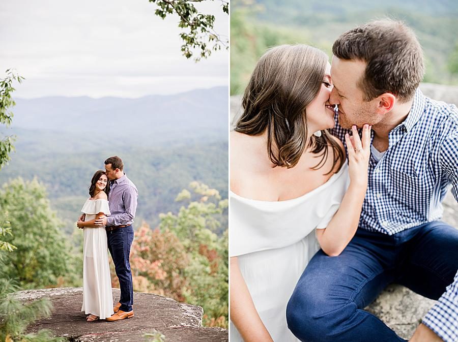 Kiss by Knoxville Wedding Photographer, Amanda May Photos.