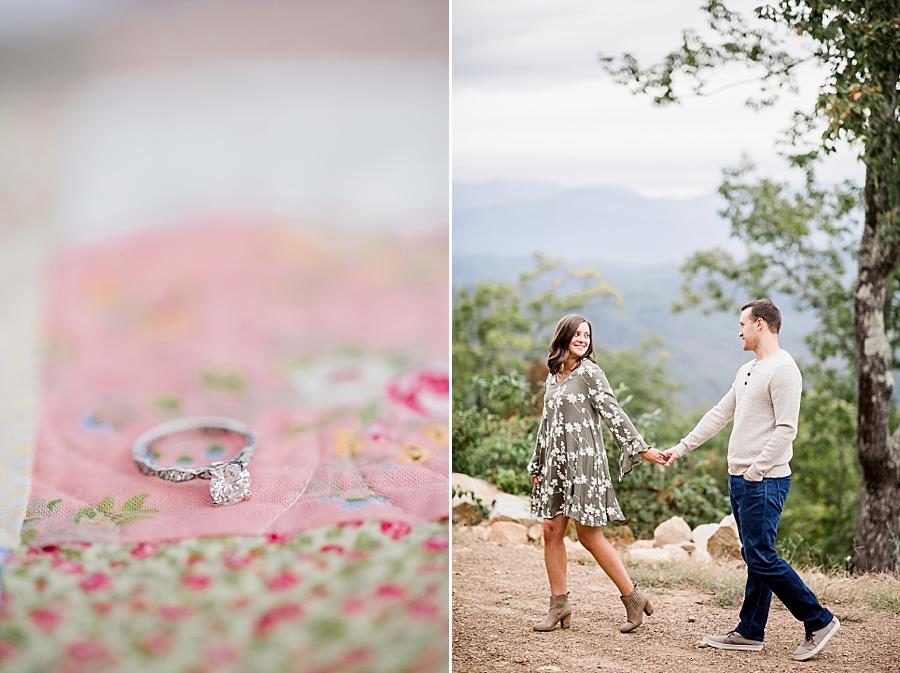 Floral blanket by Knoxville Wedding Photographer, Amanda May Photos.