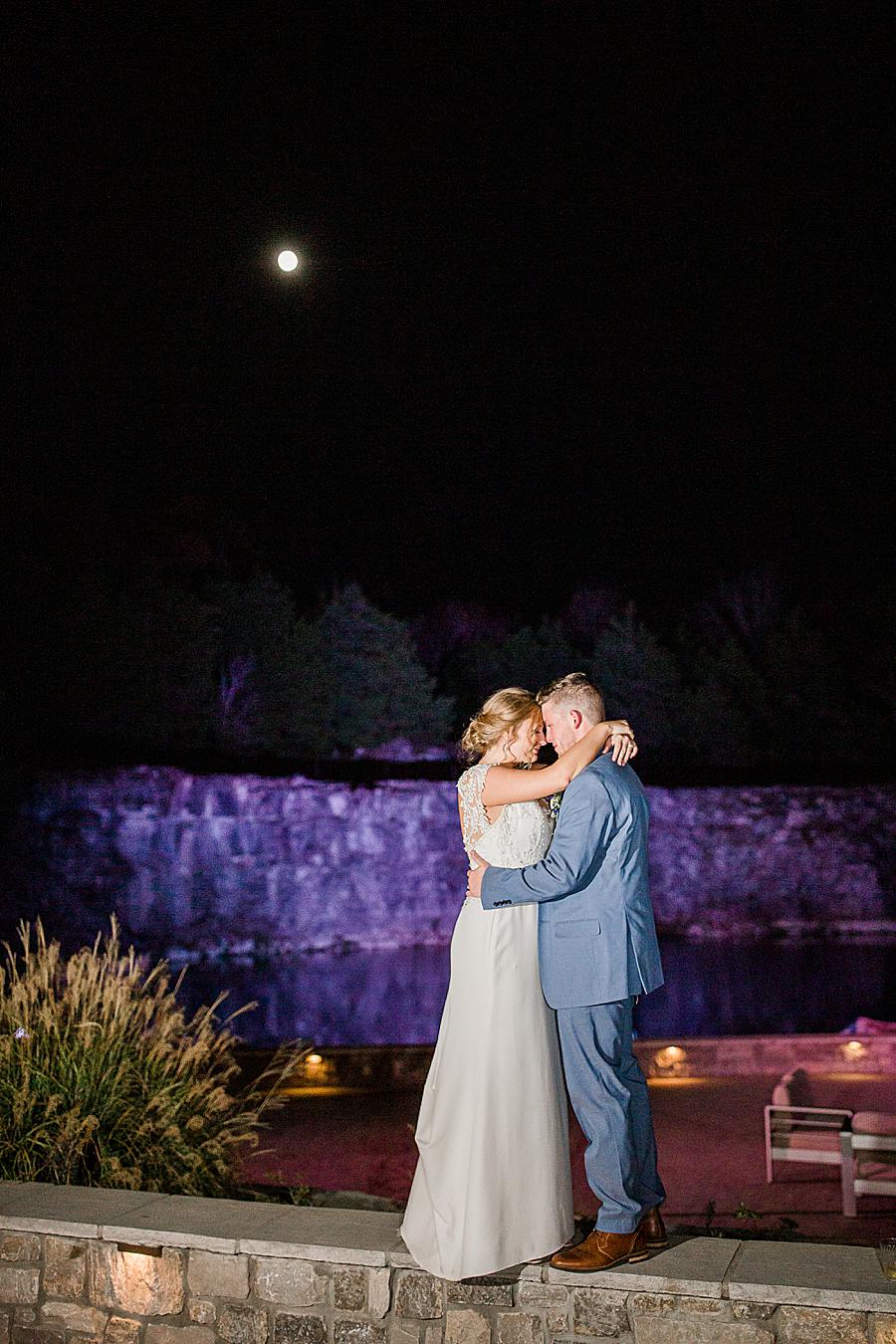 Night photography by Knoxville Wedding Photographer, Amanda May Photos.