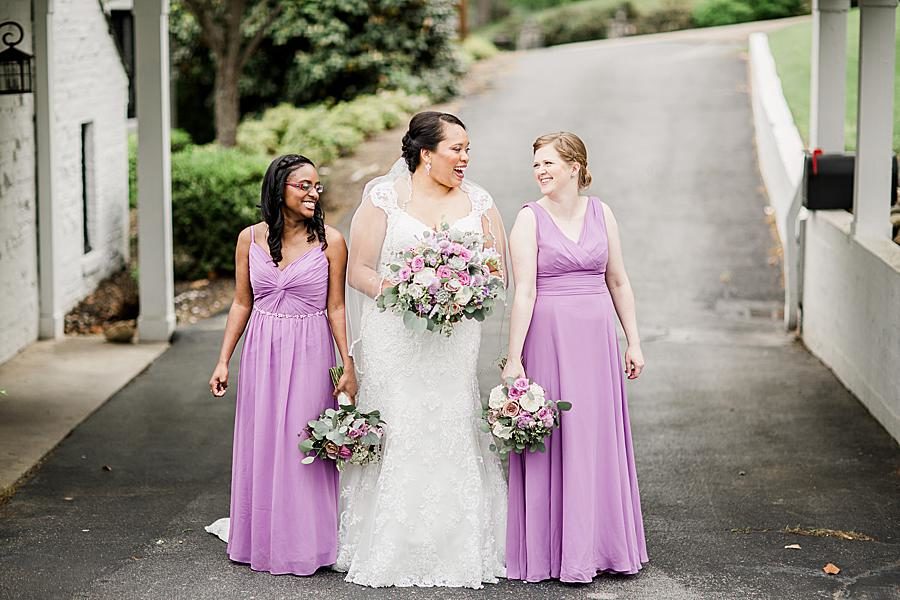 Lavender at this Holston Hills Country Club wedding by Knoxville Wedding Photographer, Amanda May Photos.