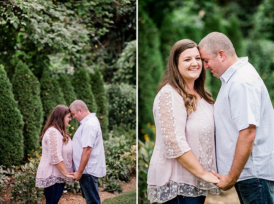 Smiling at this Volunteer Landing engagement session by Knoxville Wedding Photographer, Amanda May Photos.