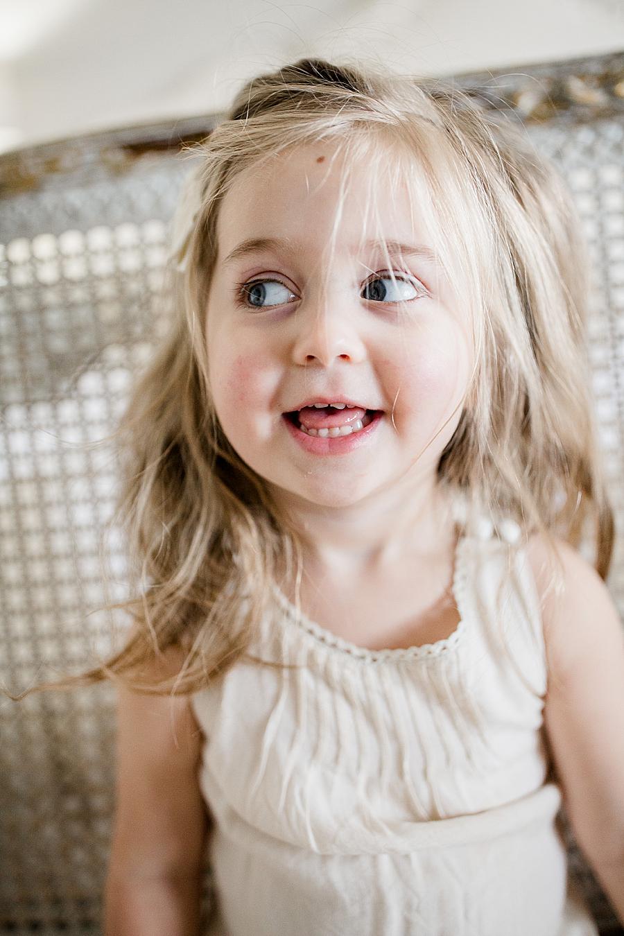 Middle child at this Knoxville Lifestyle by Knoxville Wedding Photographer, Amanda May Photos.