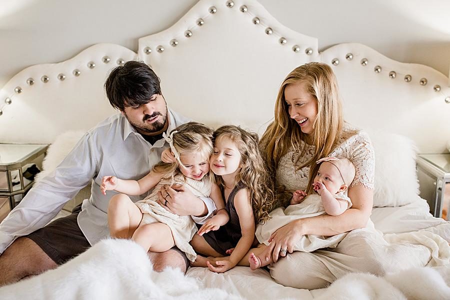 Tickling at this Knoxville Lifestyle by Knoxville Wedding Photographer, Amanda May Photos.