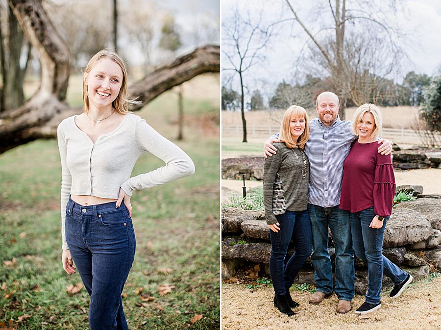 at this Marblegate Family by Knoxville Wedding Photographer, Amanda May Photos.