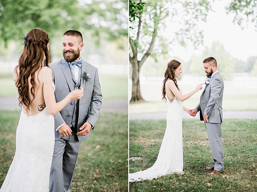 First look at this Marblegate Farm Wedding by Knoxville Wedding Photographer, Amanda May Photos.