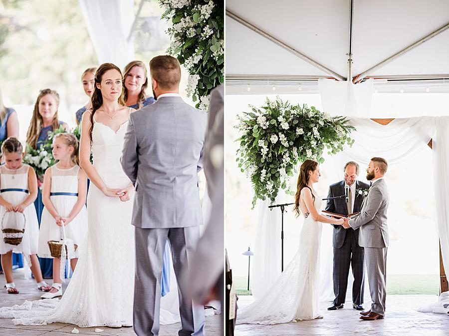 Getting married at this Marblegate Farm Wedding by Knoxville Wedding Photographer, Amanda May Photos.