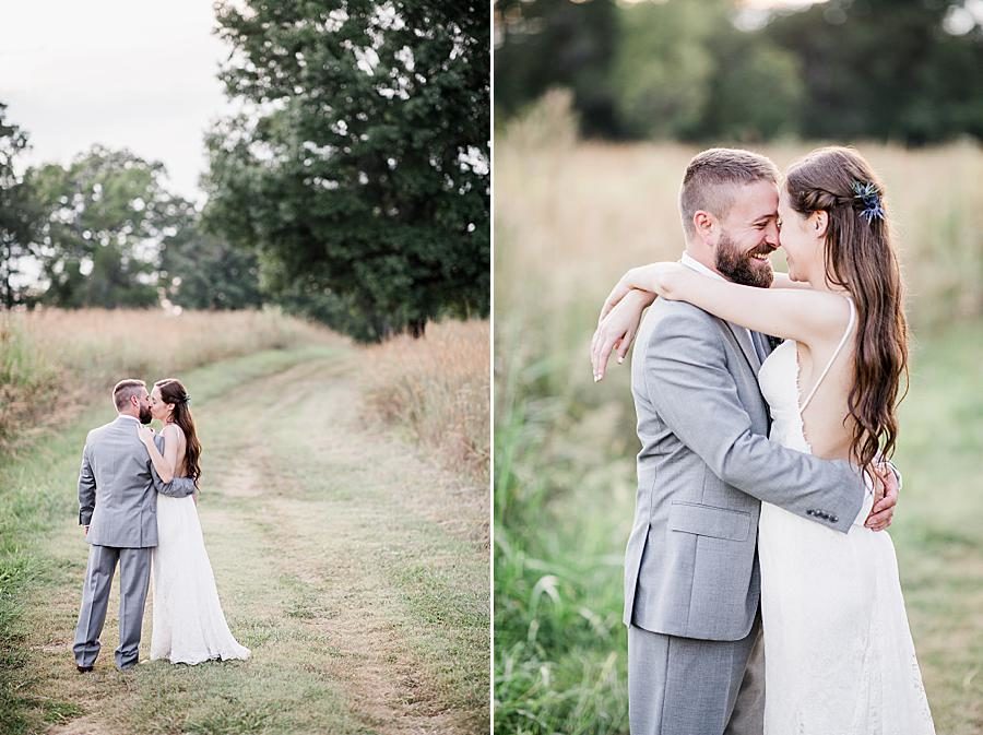 Open meadow by Knoxville Wedding Photographer, Amanda May Photos.