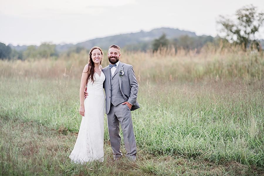 Foothills background by Knoxville Wedding Photographer, Amanda May Photos.