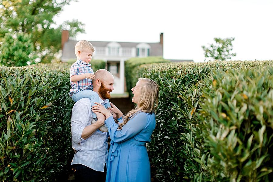 Laughing at this Maternity Pictures by Knoxville Wedding Photographer, Amanda May Photos.