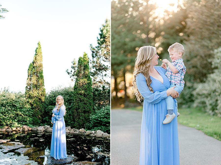 25 weeks pregnant at this Maternity Pictures by Knoxville Wedding Photographer, Amanda May Photos.