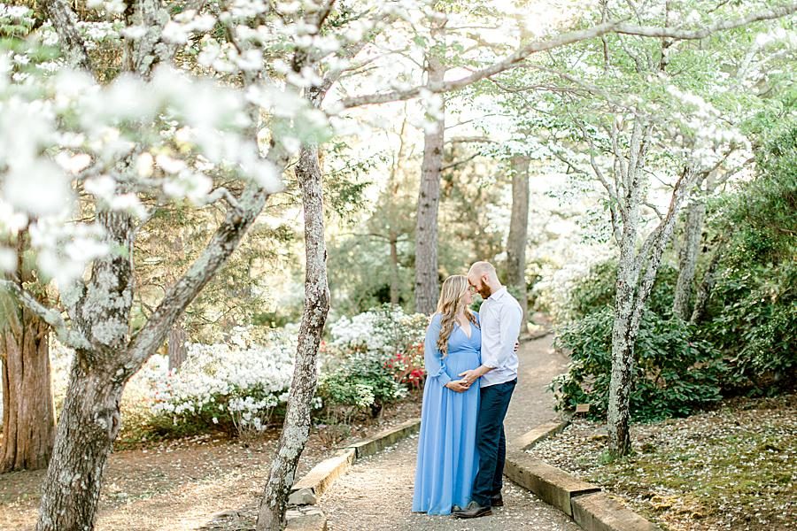 Springtime at this Maternity Pictures by Knoxville Wedding Photographer, Amanda May Photos.