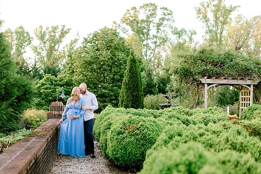 Gravel path at this Maternity Pictures by Knoxville Wedding Photographer, Amanda May Photos.