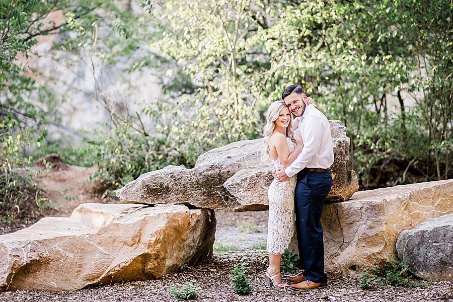 Cute heels at this Meads Quarry engagement by Knoxville Wedding Photographer, Amanda May Photos.