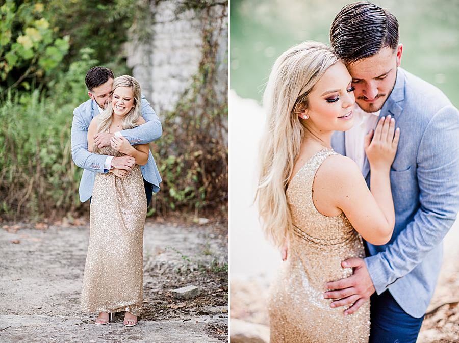 Engagement session outfit by Knoxville Wedding Photographer, Amanda May Photos.