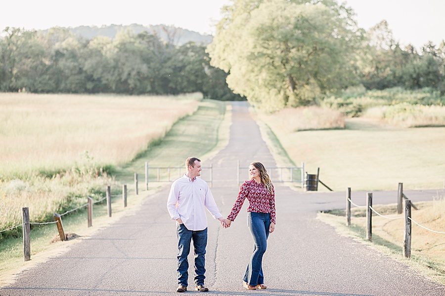 Flare jeans at this Melton Hill engagement session by Knoxville Wedding Photographer, Amanda May Photos.