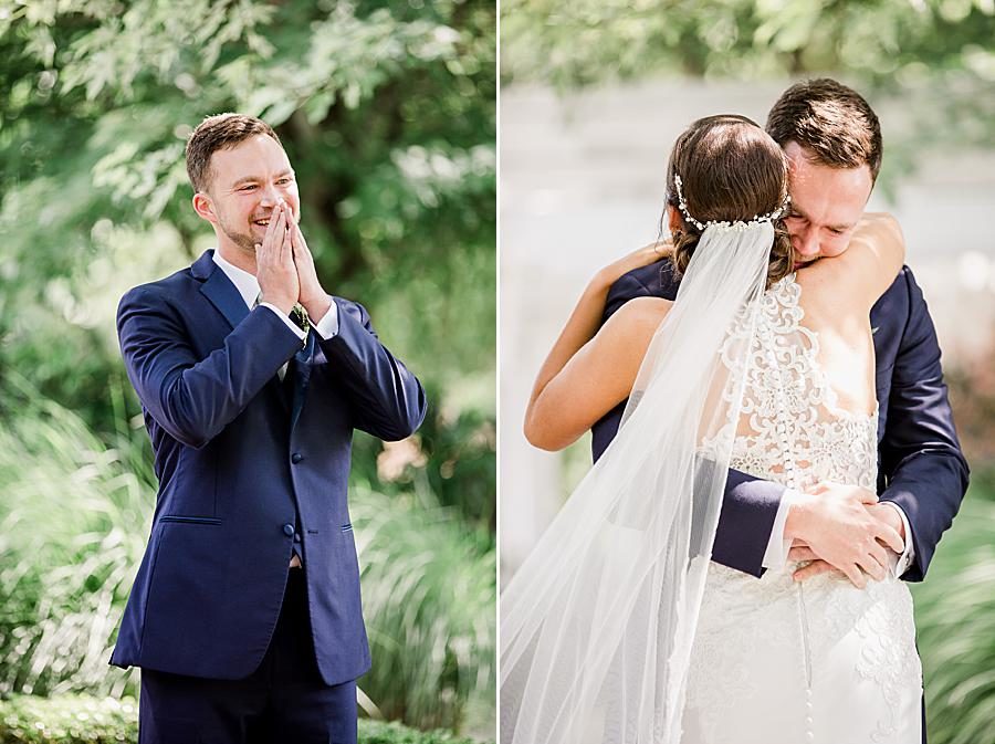 First look at this pavilion wedding by Knoxville Wedding Photographer, Amanda May Photos.