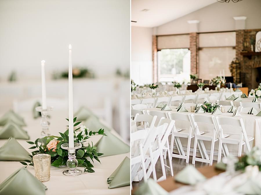 Light and airy at this pavilion wedding by Knoxville Wedding Photographer, Amanda May Photos.