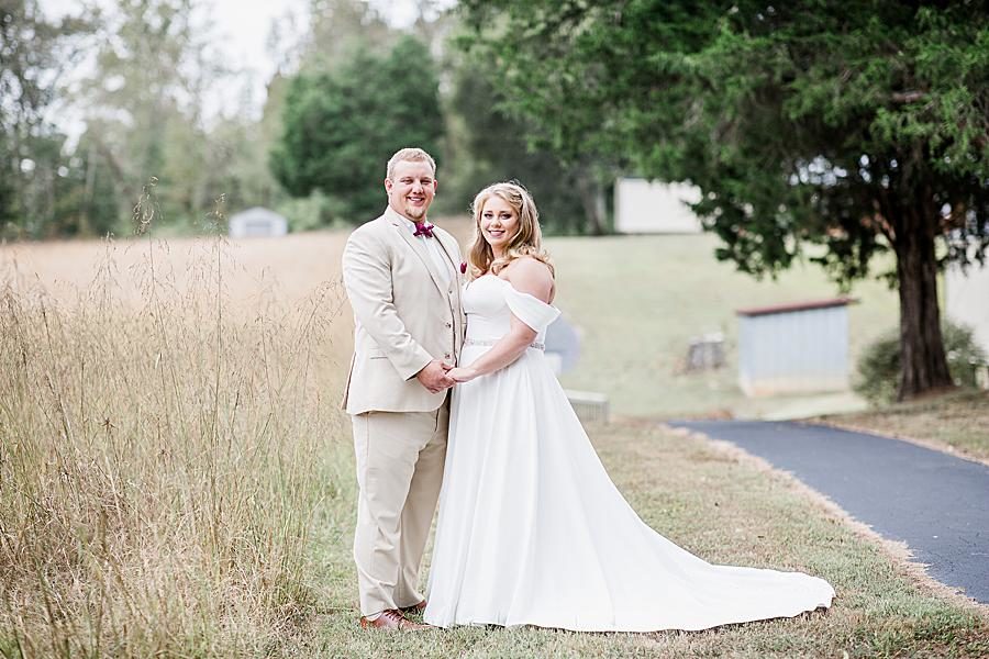 Formal portraits at this Pine Ridge Baptist Church wedding by Knoxville Wedding Photographer, Amanda May Photos.