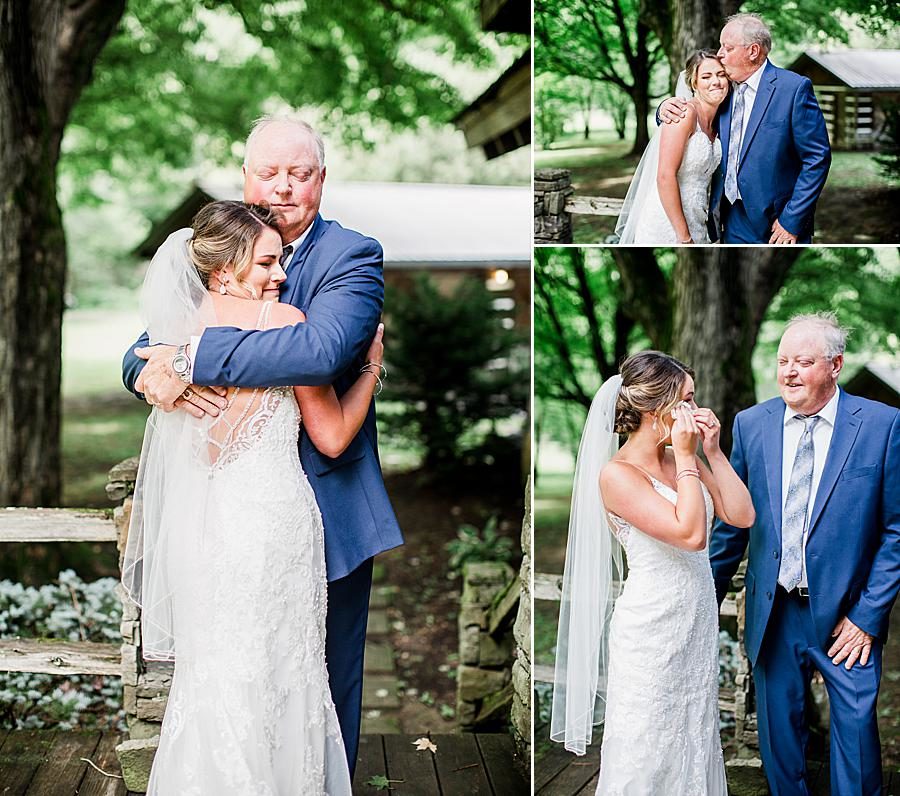 at this The Stables at Strawberry Creek wedding by Knoxville Wedding Photographer, Amanda May Photos.