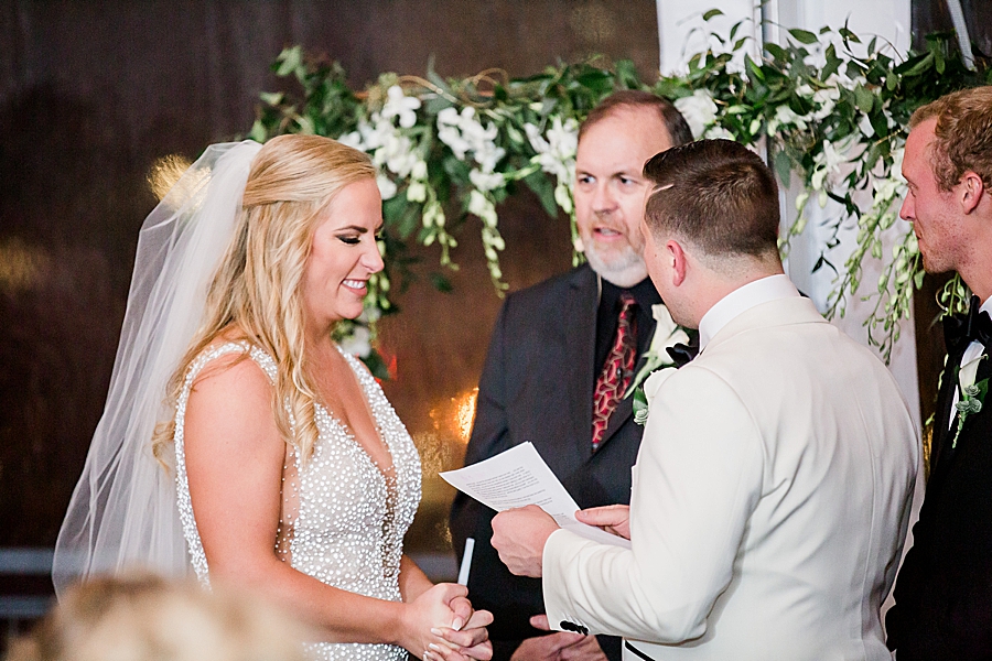 personal vows at the bridge building