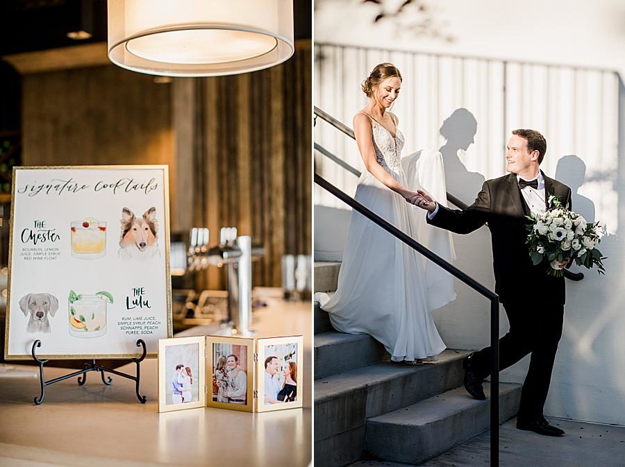 Reception details by Knoxville Wedding Photographer, Amanda May Photos.