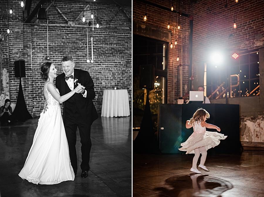 Flower girl by Knoxville Wedding Photographer, Amanda May Photos.