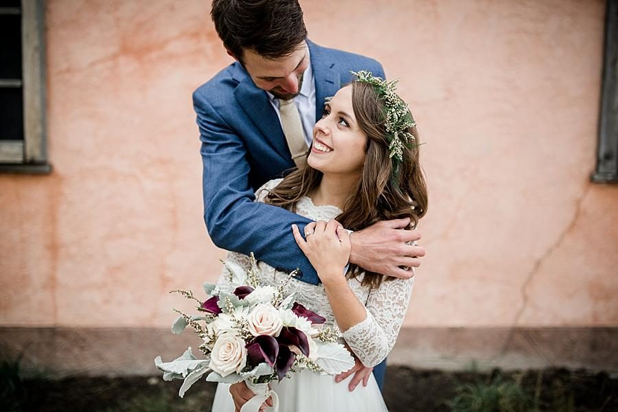 Pink wall at these 2017 favorite weddings by Knoxville Wedding Photographer, Amanda May Photos.