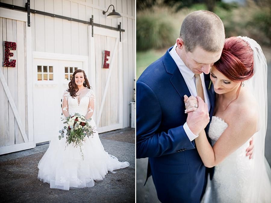 Walking towards the camera at these 2017 favorite weddings by Knoxville Wedding Photographer, Amanda May Photos.