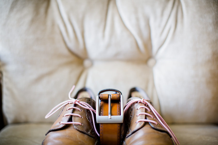 Groom's shoes and belt at these 2017 favorite weddings by Knoxville Wedding Photographer, Amanda May Photos.